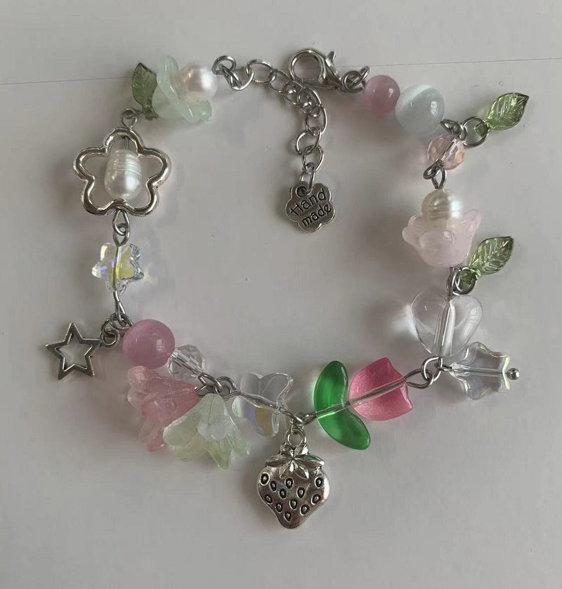 tulip strawberry bracelet