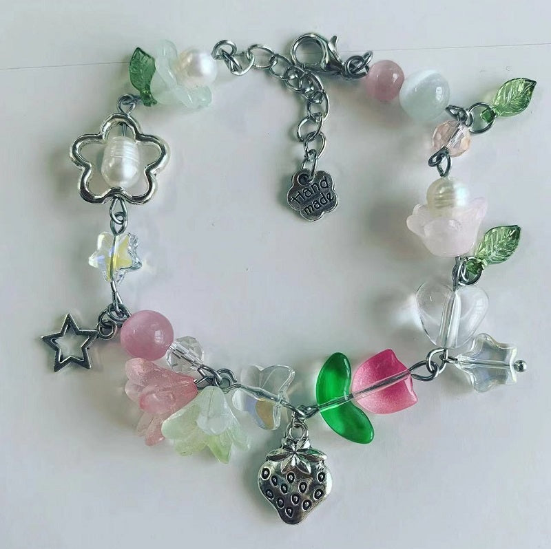 tulip strawberry bracelet