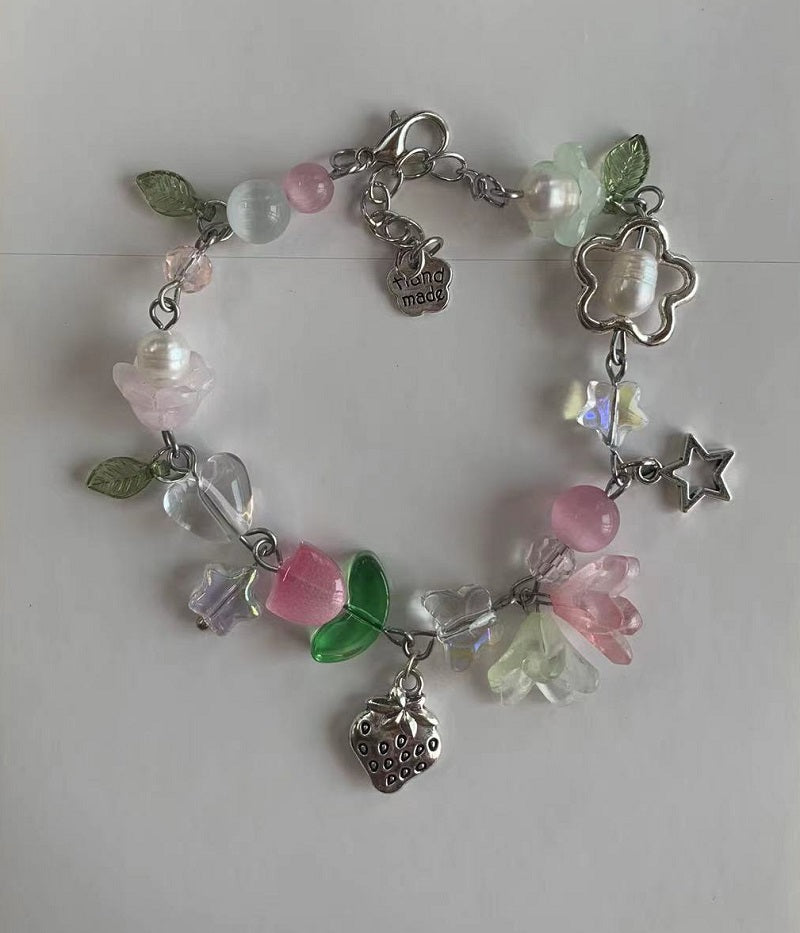 tulip strawberry bracelet