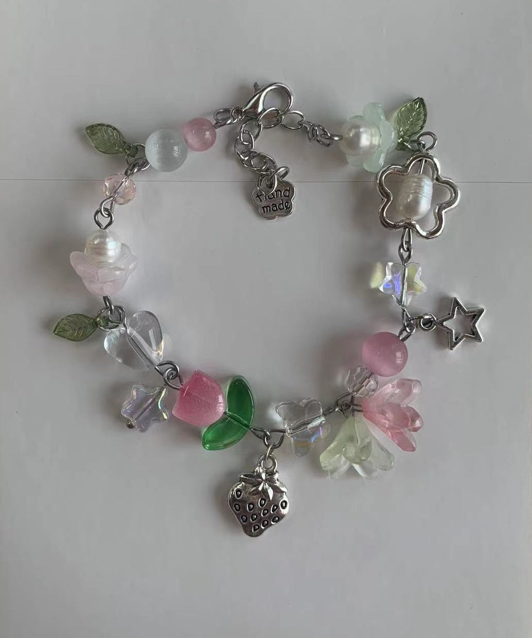 tulip strawberry bracelet