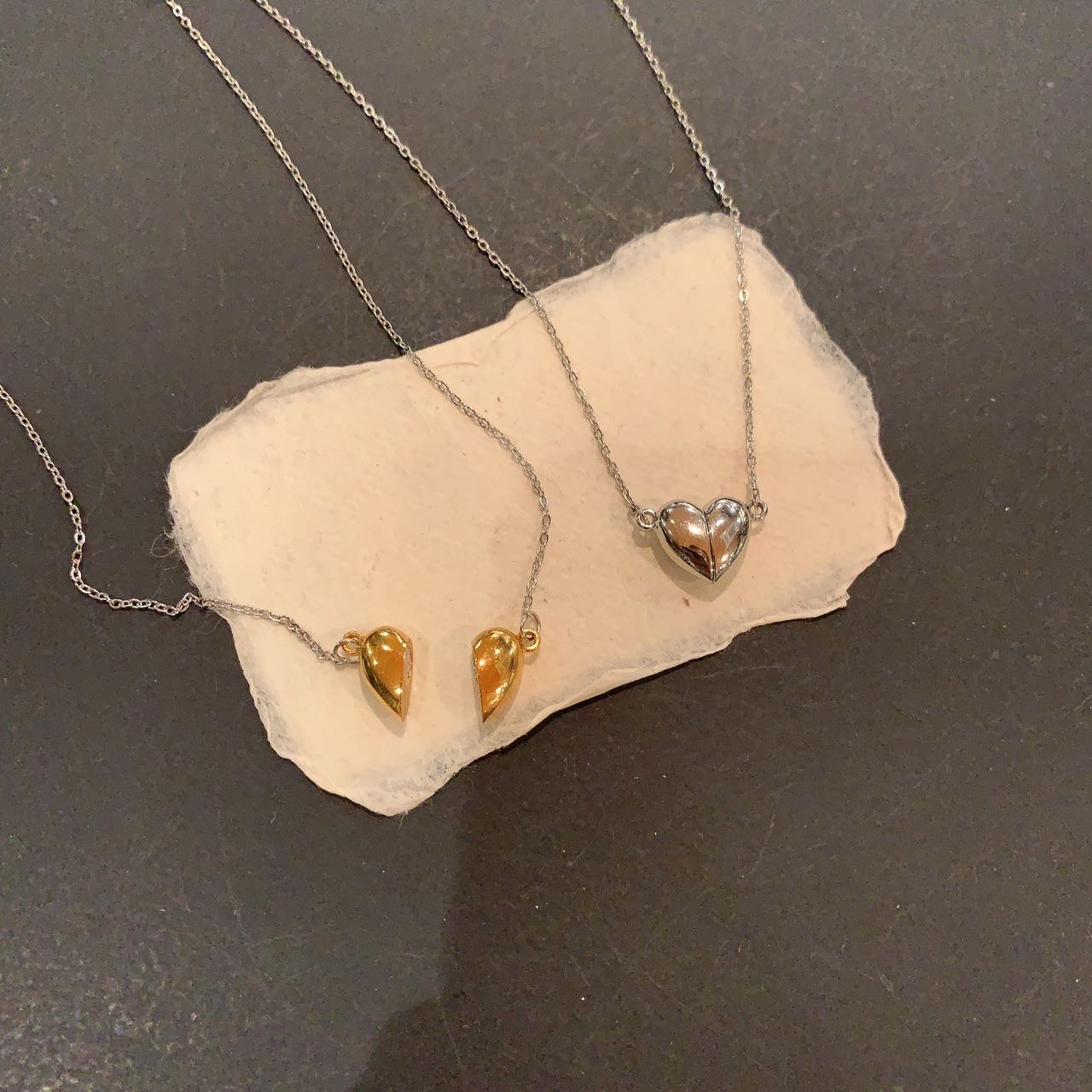 Love magnet necklace
