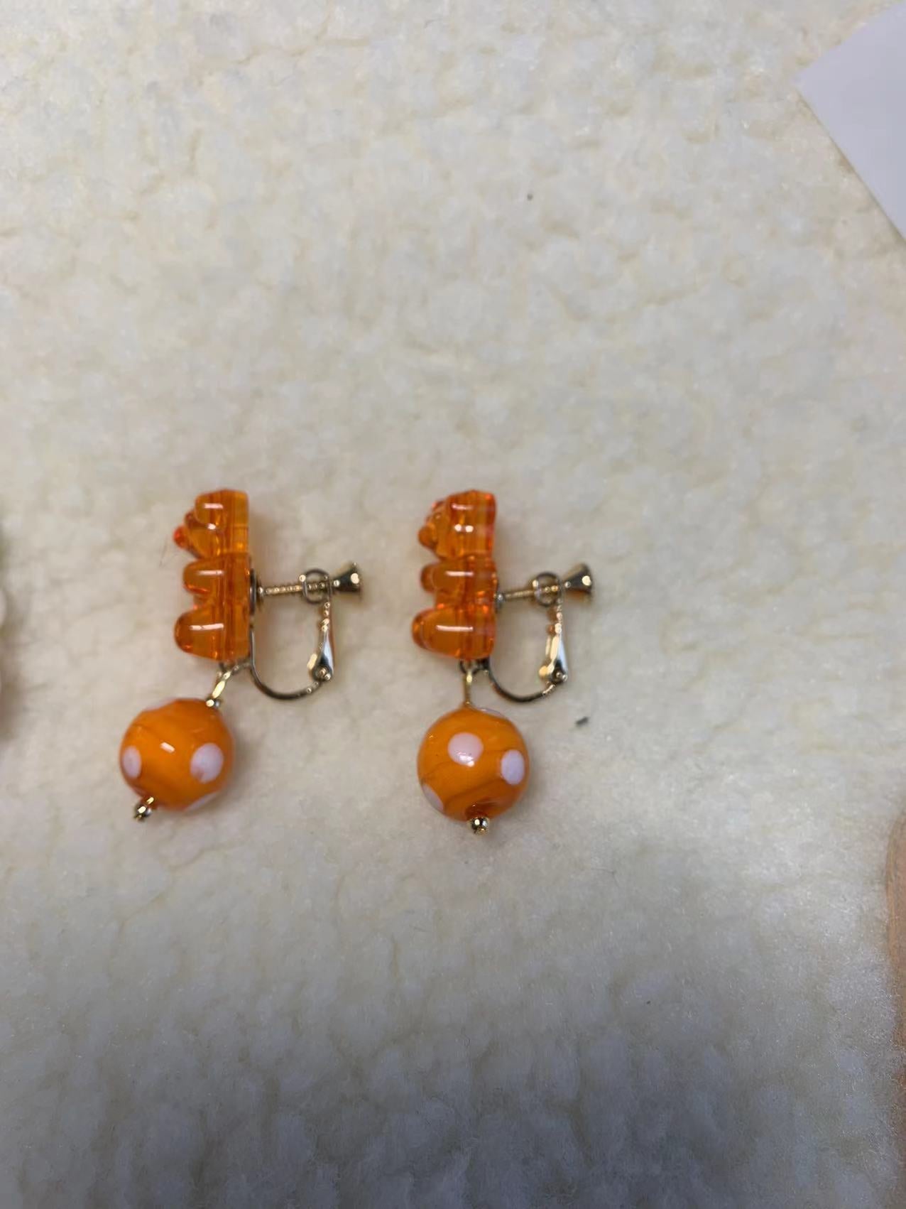 cute bear earrings