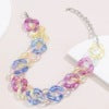 Colorful acrylic Necklace pd2917
