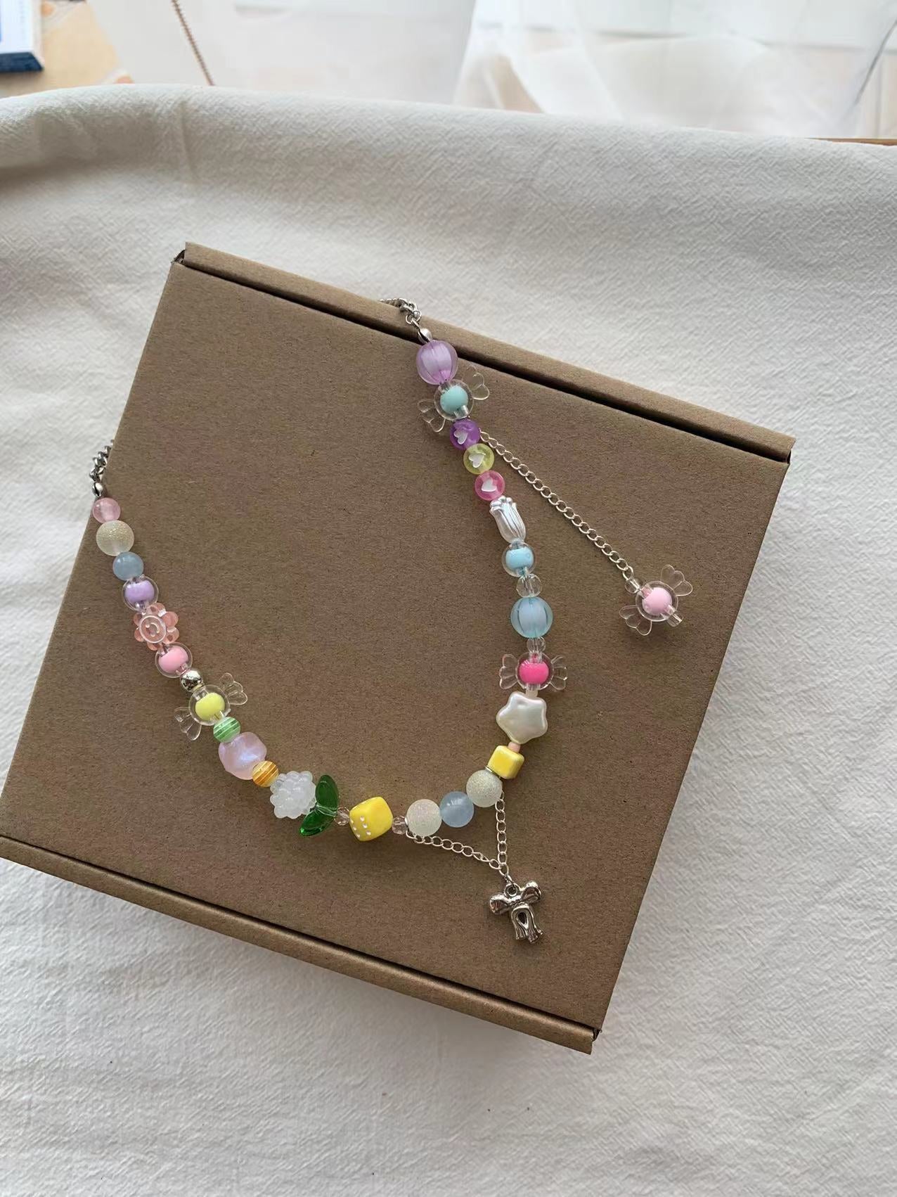 Colored Candy necklace