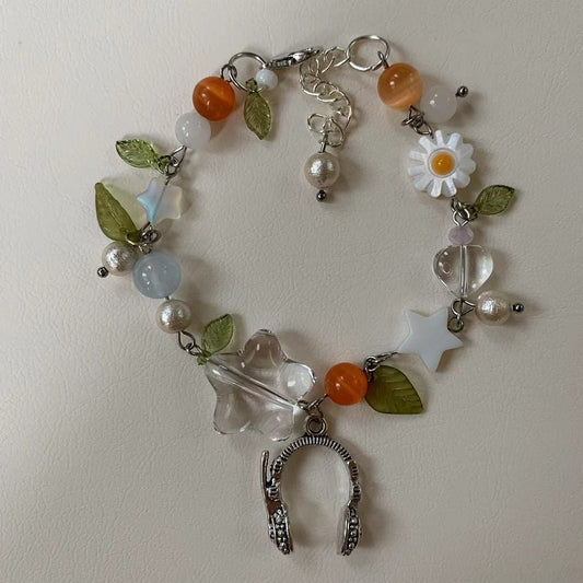 Orange Soda Earphone Bracelet