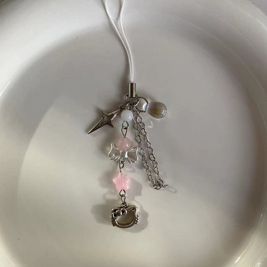cute kt short  phone charm