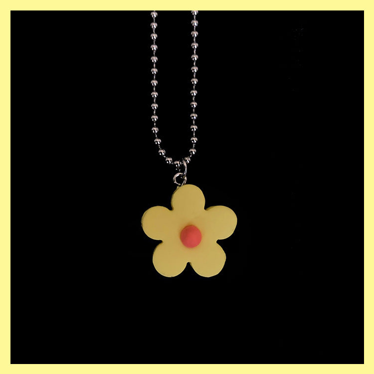 Earthy Flower Necklace pd2910