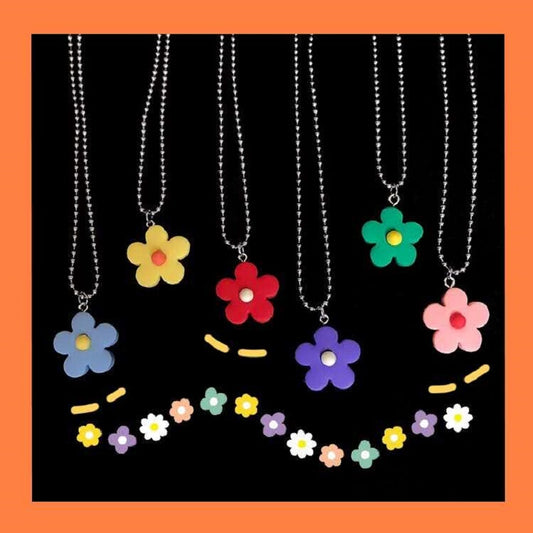 Earthy Flower Necklace pd2910